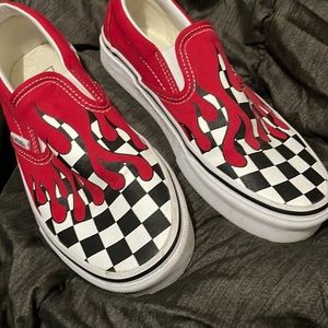 Checkered vans size 6.5 Mens, 8 Womens